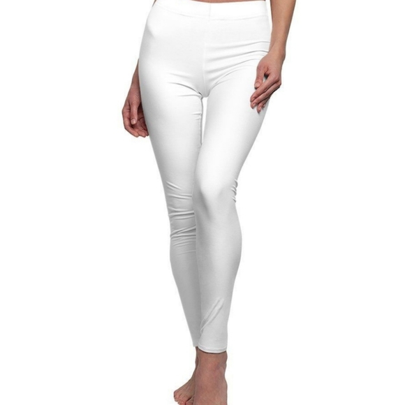 White Sheer Yoga Pants